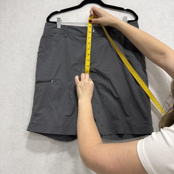 Marmot Shorts Mens 32 Gray Hiking Stretch Quick Dry Zip Pocket Outdoor Trail - Picture 5 of 12